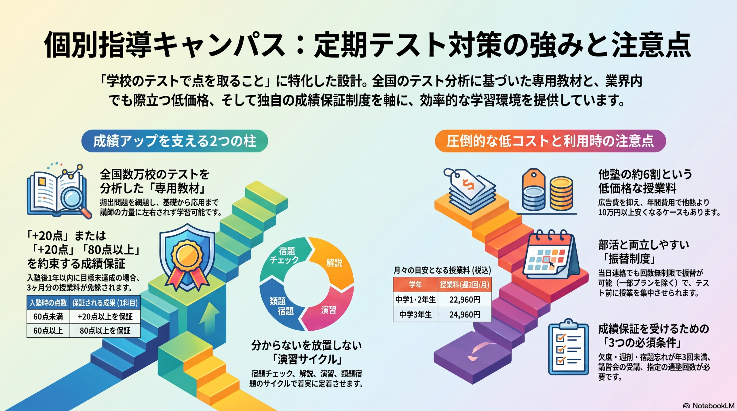 個別指導キャンパスの定期テスト対策とは？元塾講師が本音解説 | 元塾